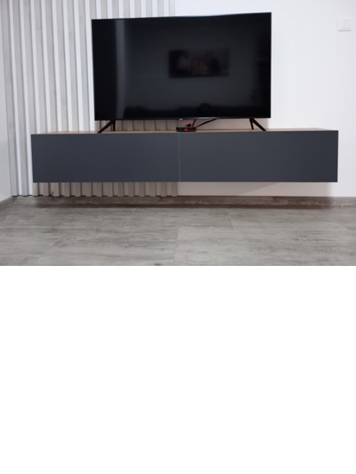 ZÁVESNÝ TV STOLÍK FREY 8, VÝBER FARIEB