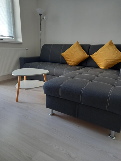 FLAT KONFERENČNÝ STOLÍK, BIELA/BOROVICA