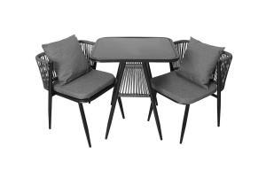 SICILIA zahradny set 2+1 popol