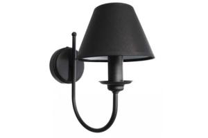 BONA, nástenná lampa Lis 4346K-PR (Čierna)