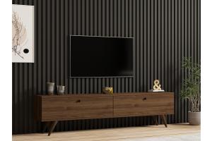 REST TV stolík na nožičkách, orech