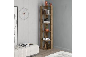 HORNER rohový regál, orech Hitit