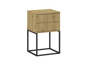 LARD nočný stolík 2S 40 NR8, dub Artisan