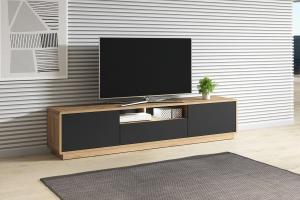 TV stolík ARTON 40 taurus/čierny mat