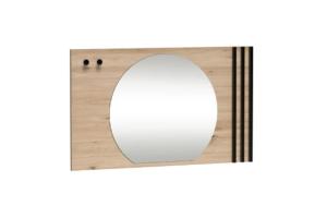 CAROLYN 21 zrkadlo do toaletného stolíka, dub artisan