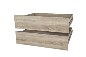 DRAWERS 600/600 sada 2 zásuviek do skrine, barva na výber