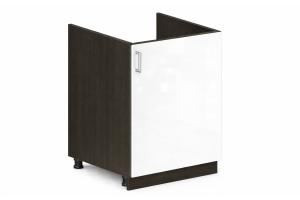 VALENCIA 50 pod drez, biely lesk, kor. wenge