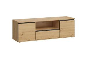 SAXON televízny stolík TYP F01, dub Artisan