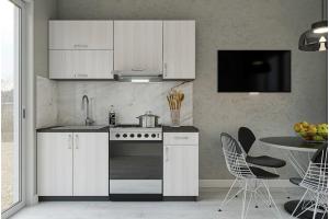 CAPRI jednoduchá kuchynská linka 180, ash surfside