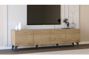 MOLLY 2 TV stolík, dub Artisan