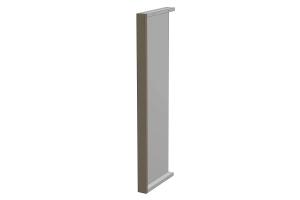 horný vysoký pilaster š.5, v.92, Modena WP592, grafit / dub Sonoma