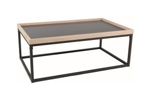 SLOGA A konferenčný stolík, dub / čierna