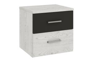 LILIAN NEW nočný stolík, antracit/light artwood