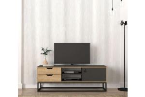 LORES TV stolík, antracit/sapphire