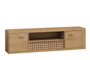 RANDER N13 široký TV stolík, mriežka