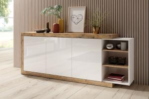 Komoda SINATRA 43 samdal/biela