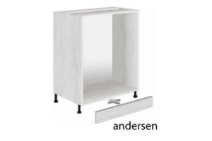 Sokel na kuchynske skrinky,  biela Andersen