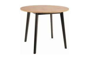 SOLDA jedálenský stol 100, dub Artisan / čierna