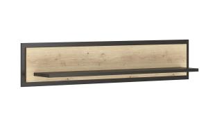 ZOLNA polica, dub artisan/wenge