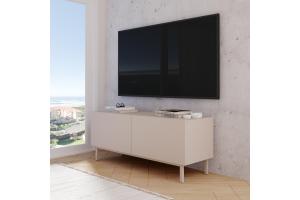 VIKTOR úzky TV stolík na nožičkách, coast
